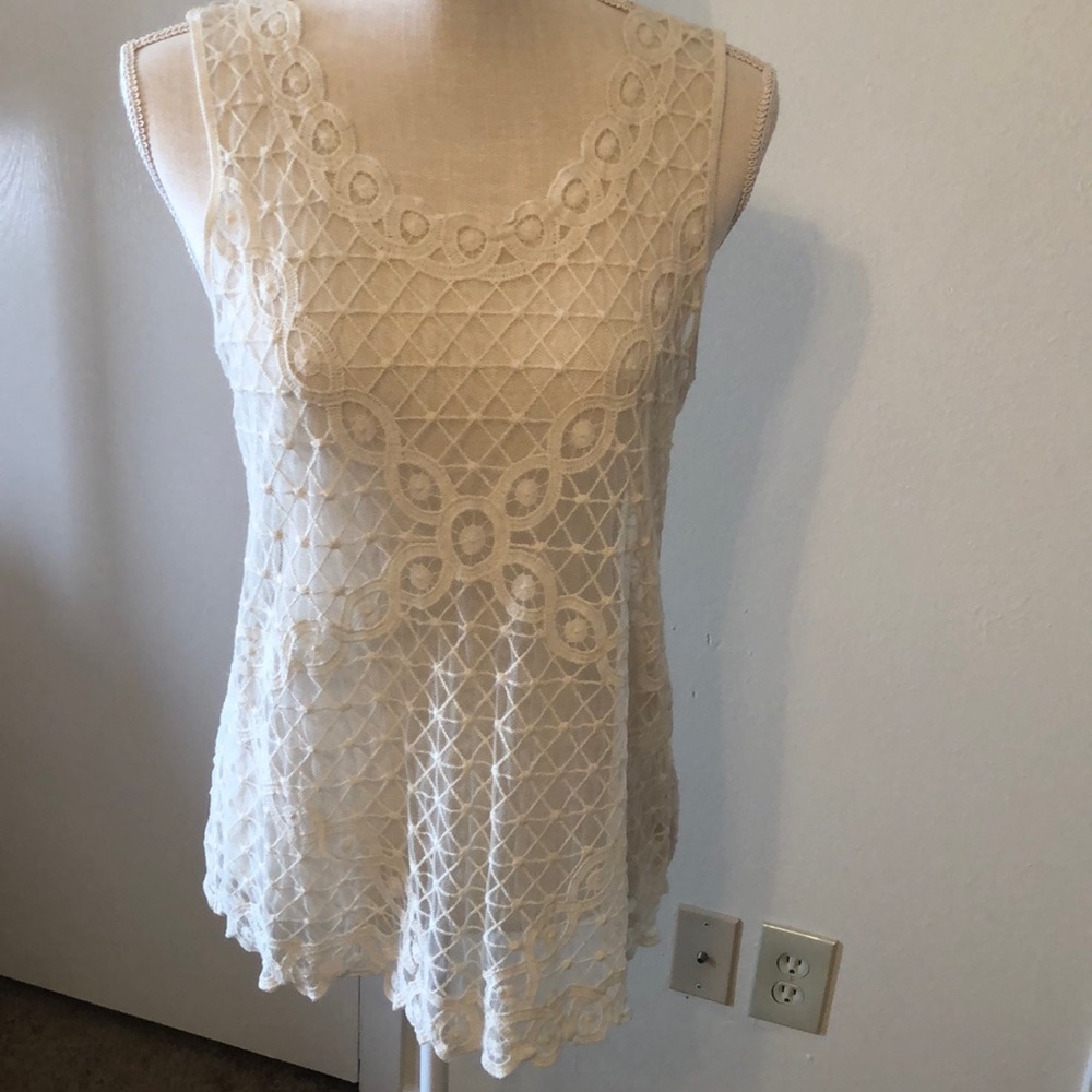 Maurice lace top